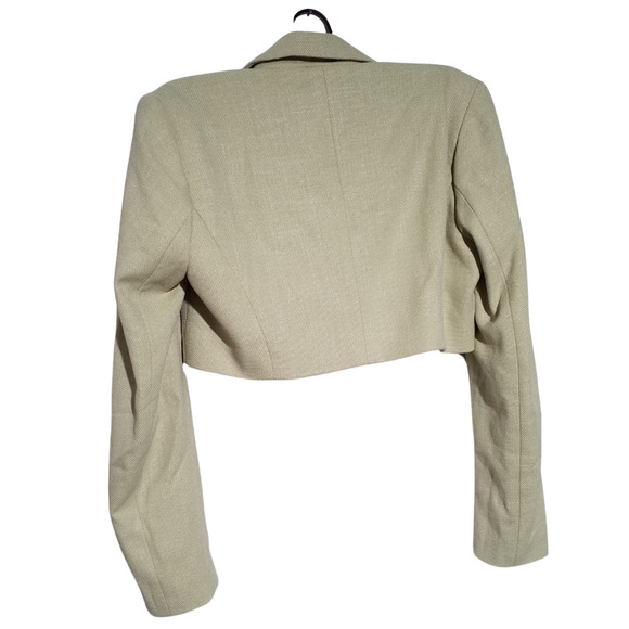 House of Harlow 1960 Cropped Jacket | Green | Size Small | NWT - Picture 3 of 7